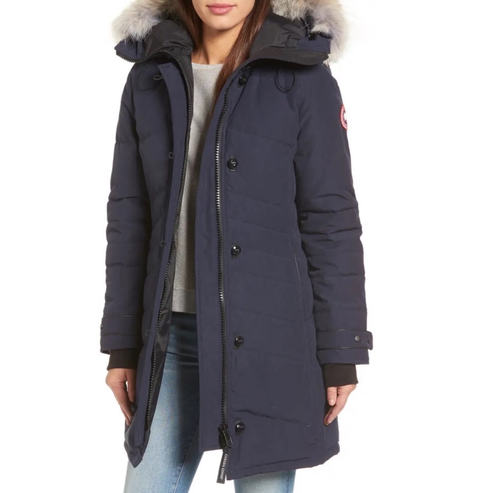 Canada Goose Kensington Slim Down Coat Navy XS